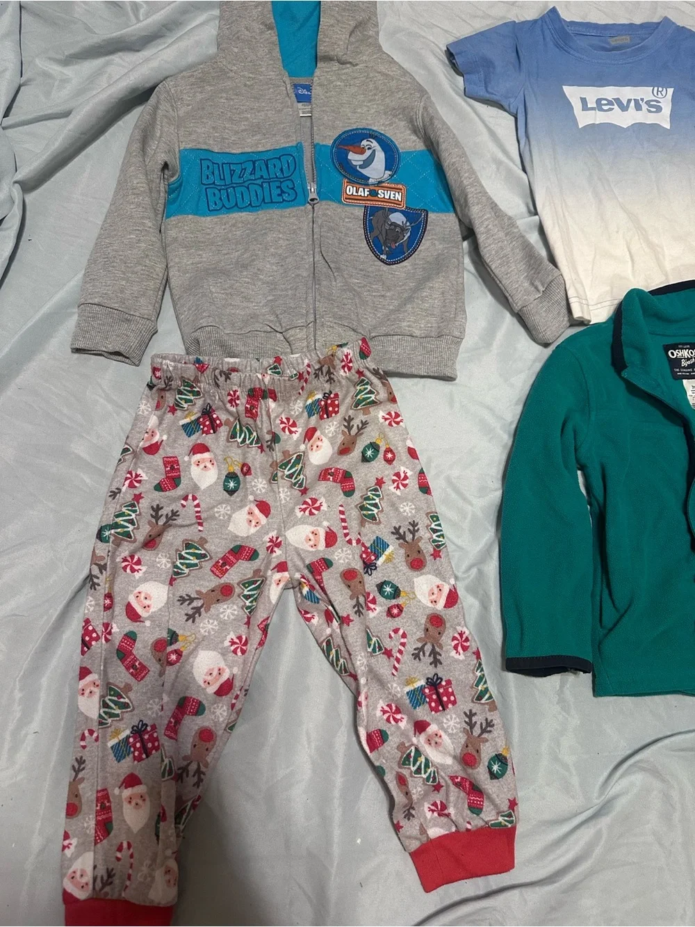 OshKosh B'gosh Teal Kids Fleece Jacket - Teal Green